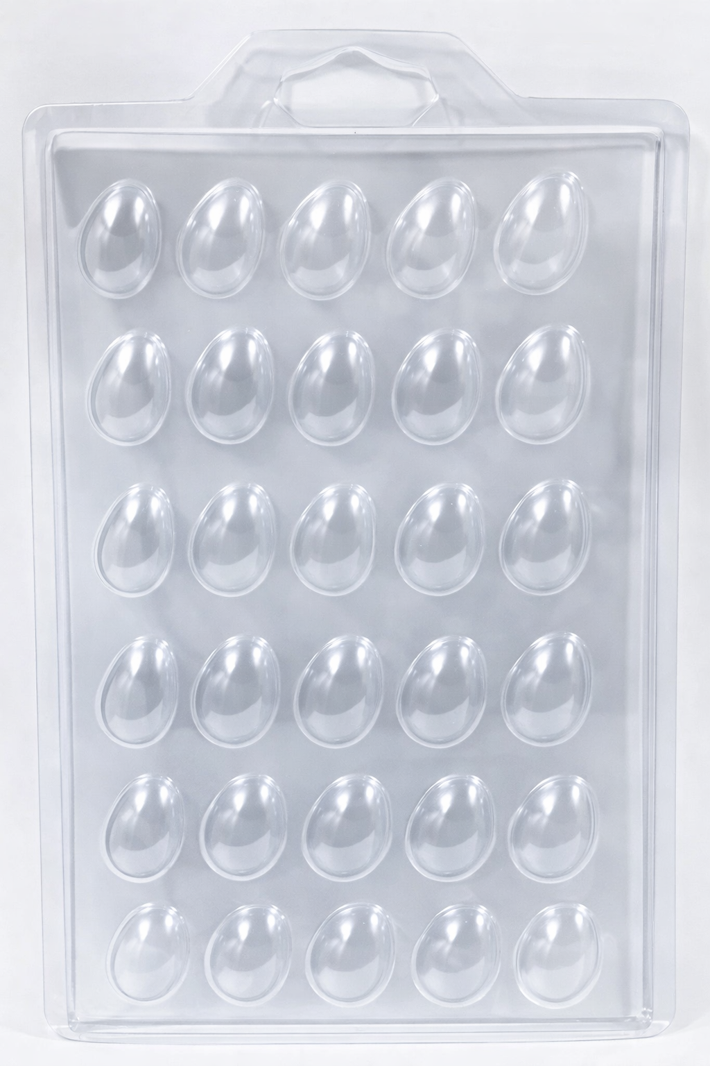 Molde Huevo de Chocolate Mini 25 Cavidades – Acetato