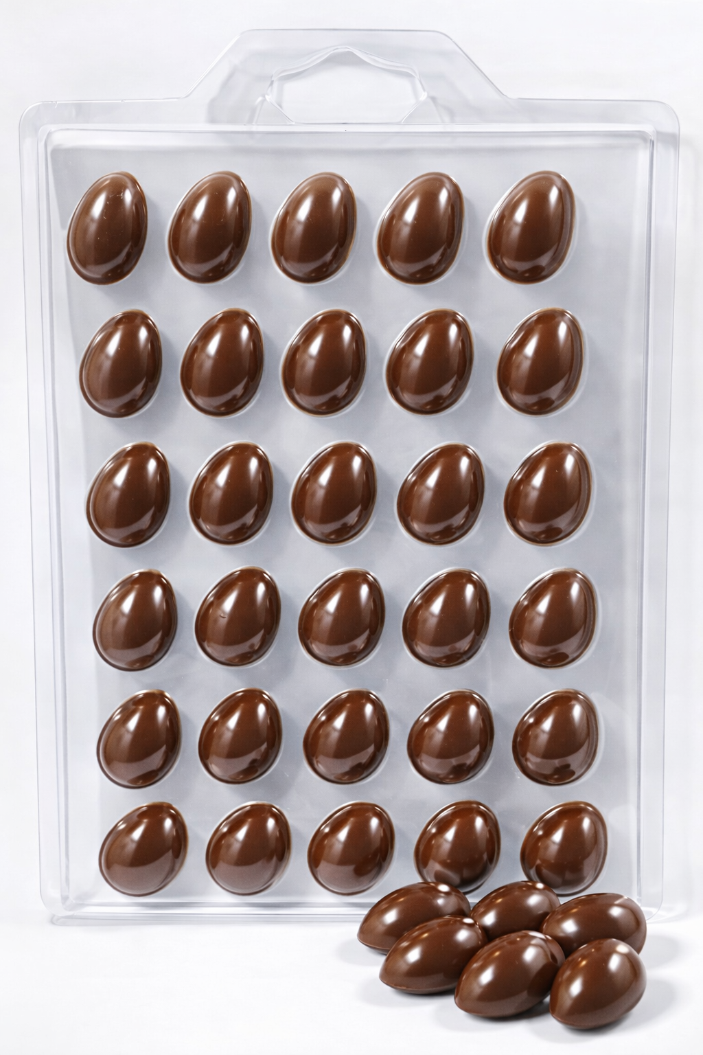 Molde Huevo de Chocolate Mini 25 Cavidades – Acetato