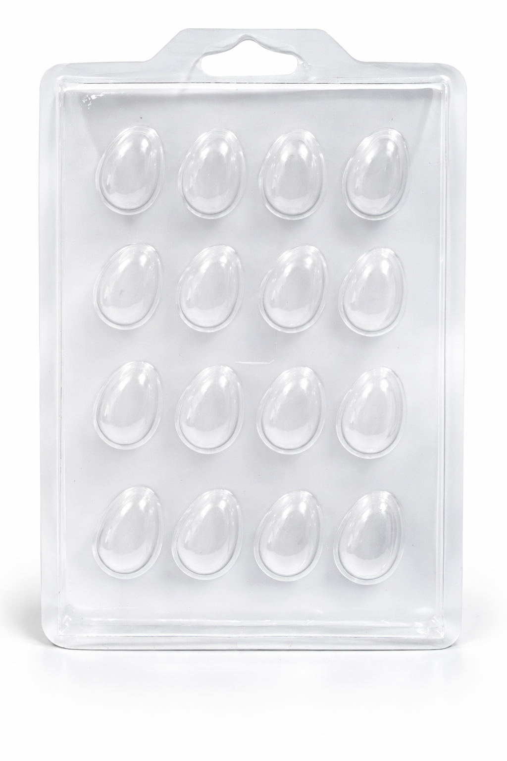 Molde Huevo de Chocolate 16 Cavidades – Acetato
