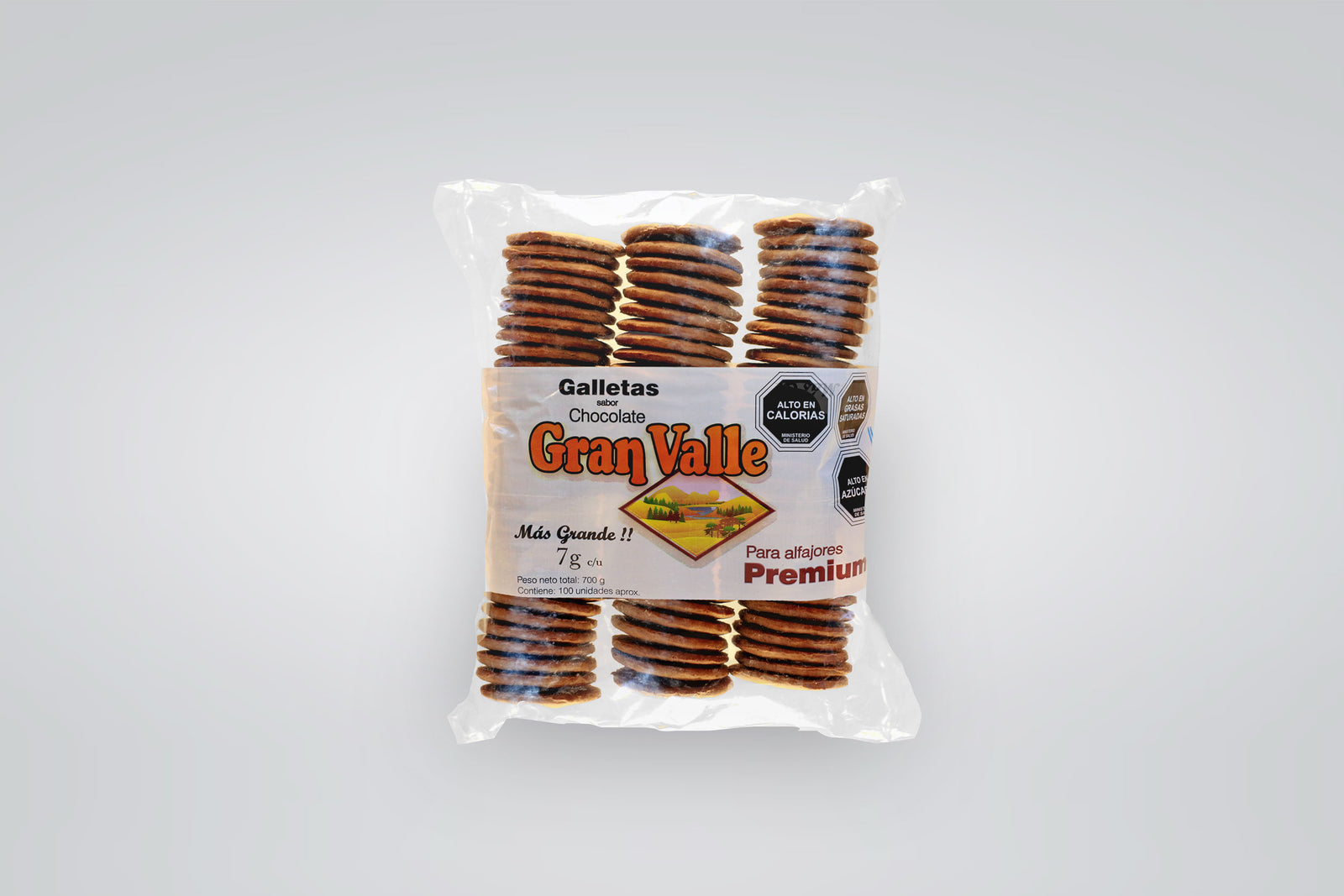 Galleta Alfajor Vainilla Gran Valle – Venta por Unidad o Pack x10