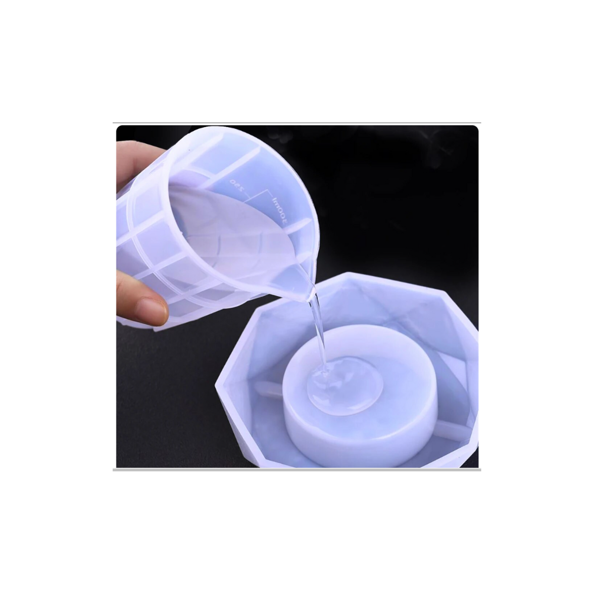 Taza medidora resina