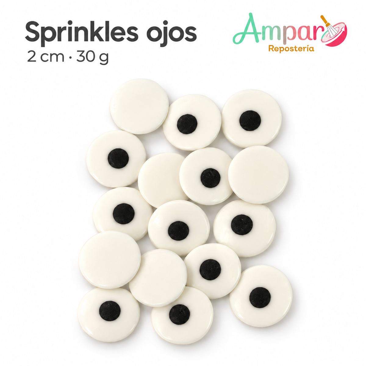Sprinkles Ojos 2 cm – 30 g