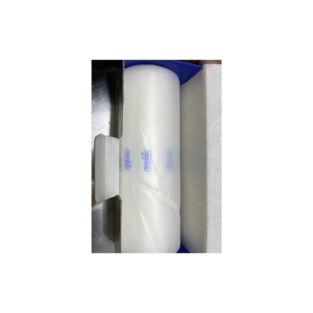 Manga plastica 36*20 clear 100 unidades