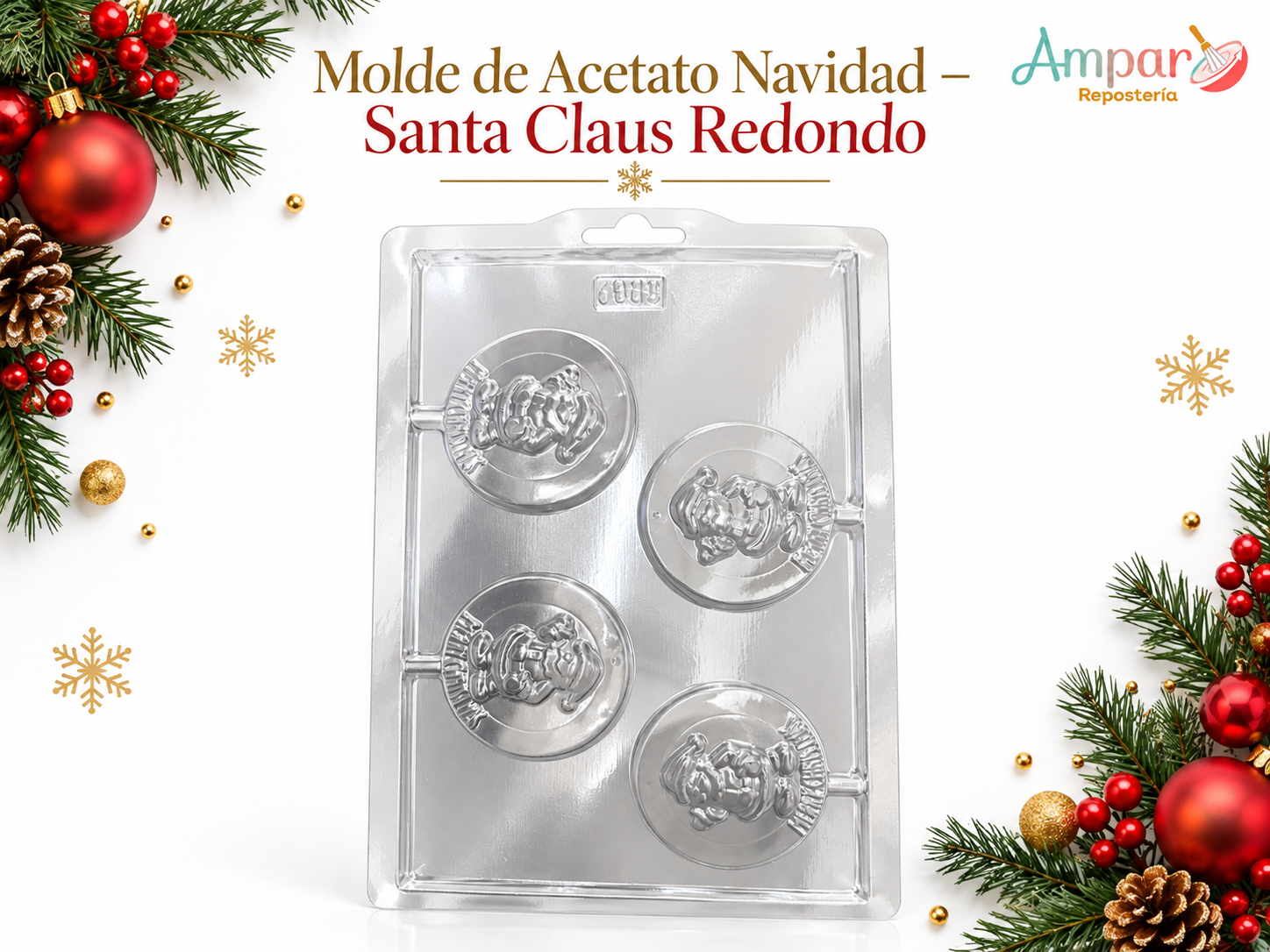 Molde de acetato - Santa Paleta