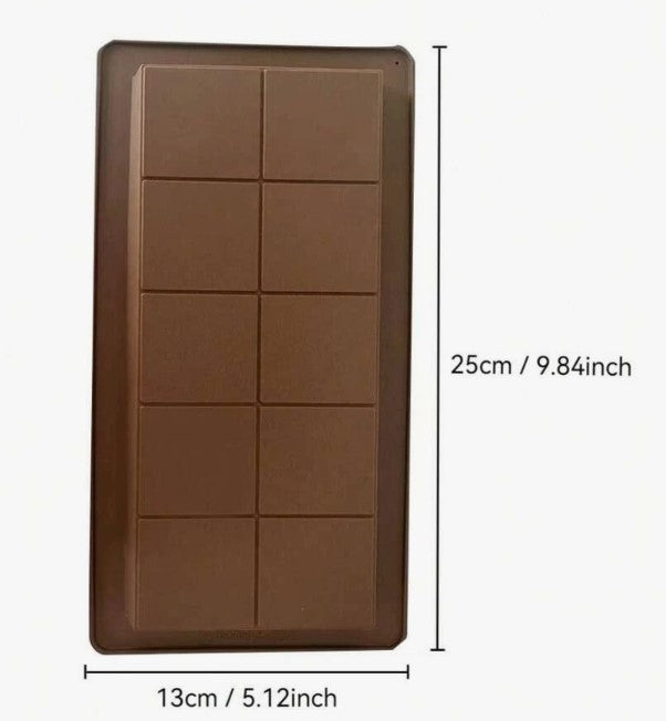 Molde de silicona para chocolate barra Dubái