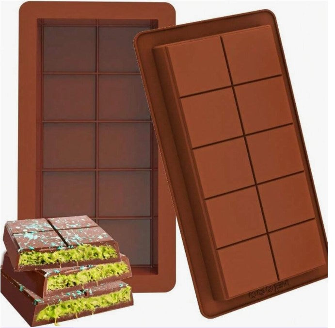 Molde de silicona para chocolate barra Dubái