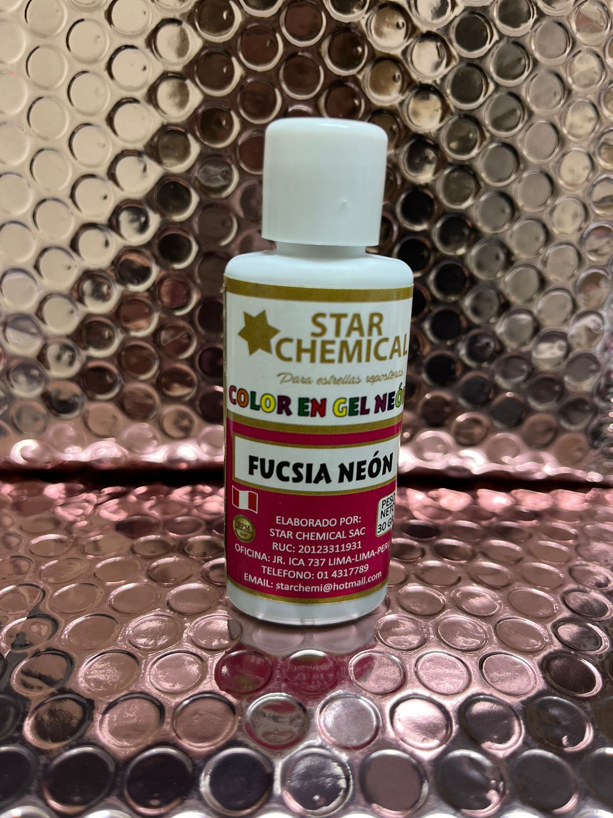 Colorante Gel Comestible Repostería Star Chemical Color Fucsia Neon