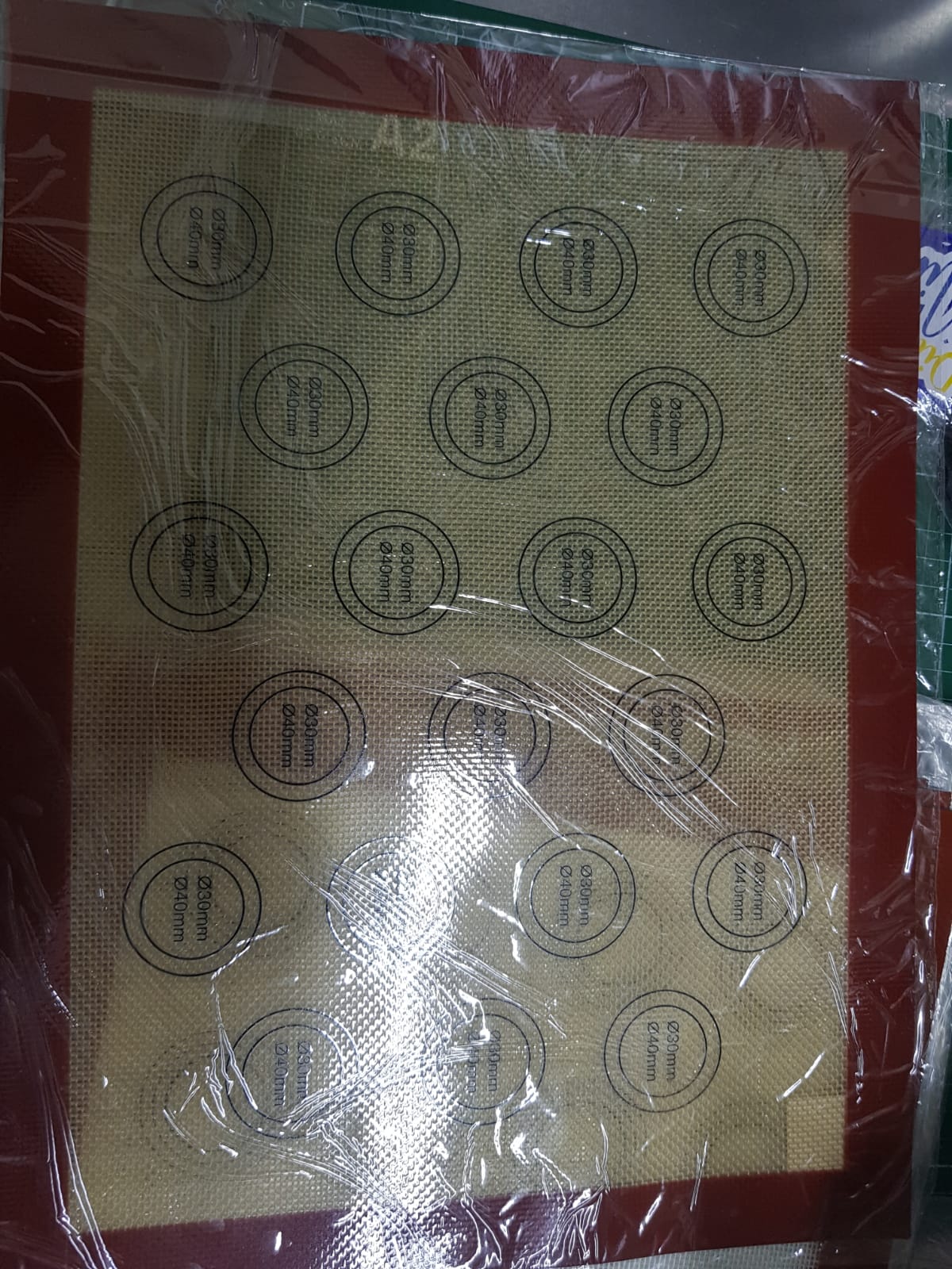 Tapete mat de macarrons 30*40 cm