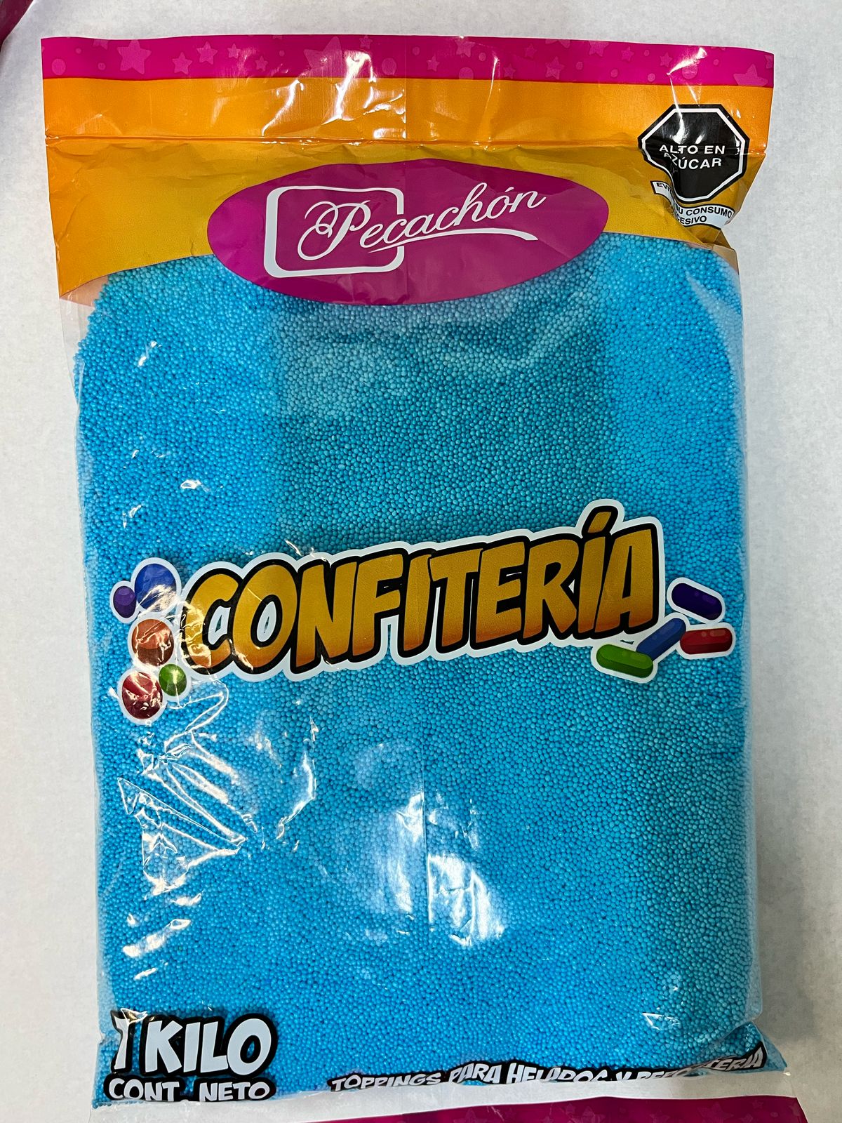 sprinkles grageas kilo Celeste