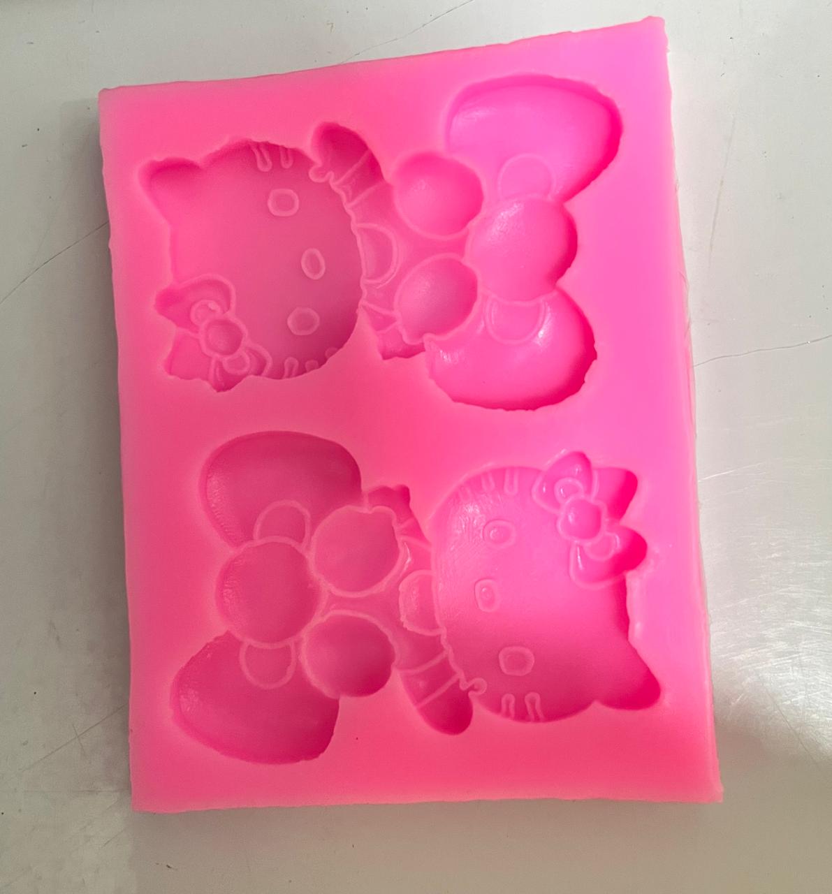 Molde de Silicona Hello Kitty