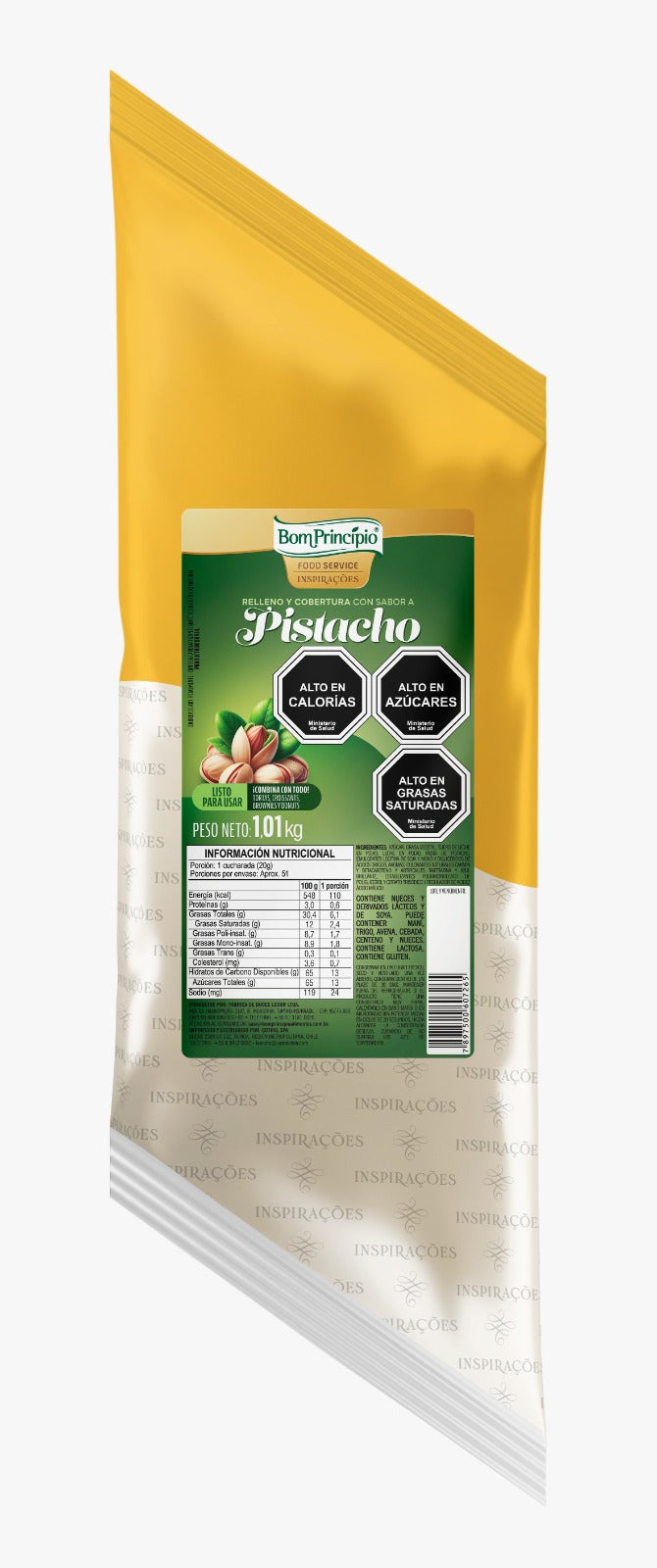 Relleno Pistacho  1,01 kg – Bom Princípio
