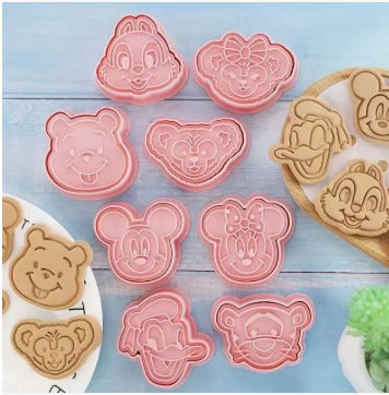 Cortador de Galletas Set Disney 8 Diseños
