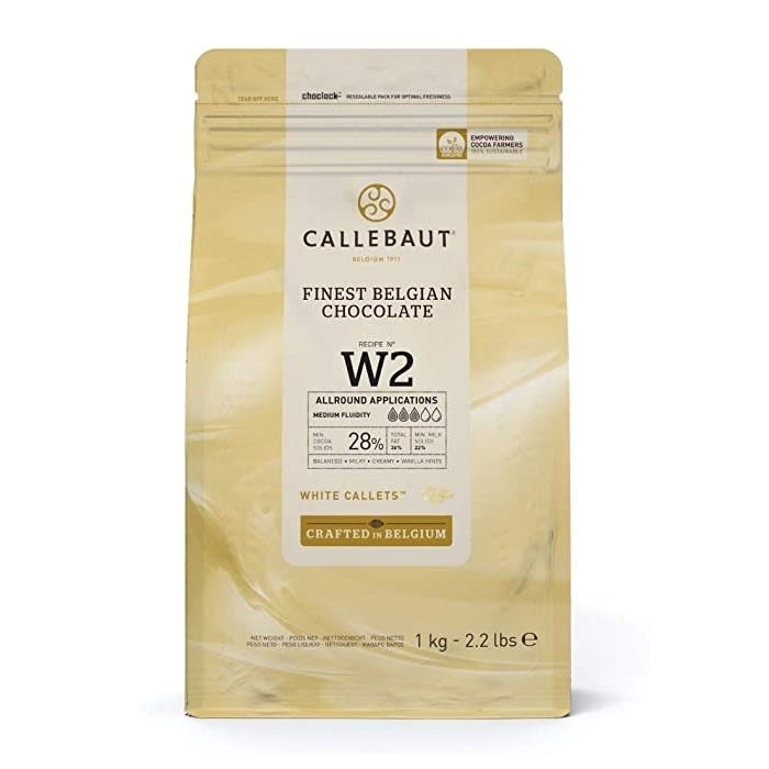 Chocolate blanco w2 callebaut kilo