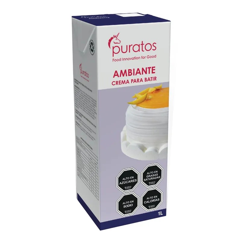 Crema Vegetal Ambiante Puratos 1 Litro