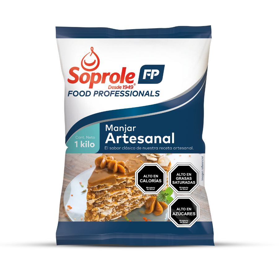 Manjar Artesanal Soprole Food Professionals 1 Kg