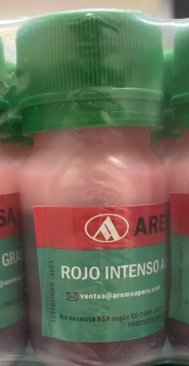 Colorante liposoluble  Aremsa colores 30 gr.