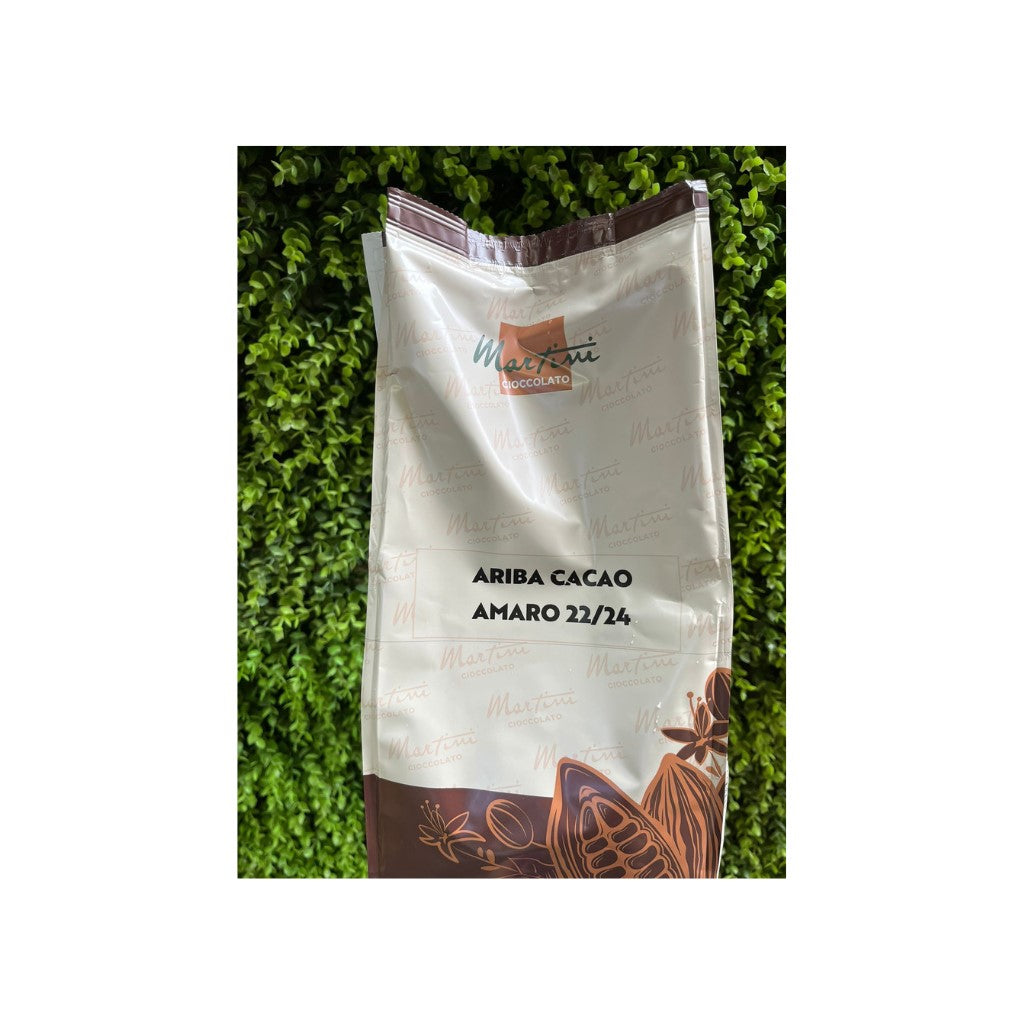 Cacao en polvo amargo ariba 22/24 kilo