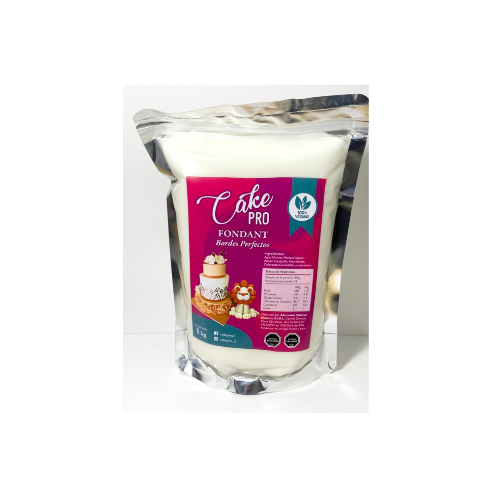 Fondant Blanco Cake Pro 1 Kg.