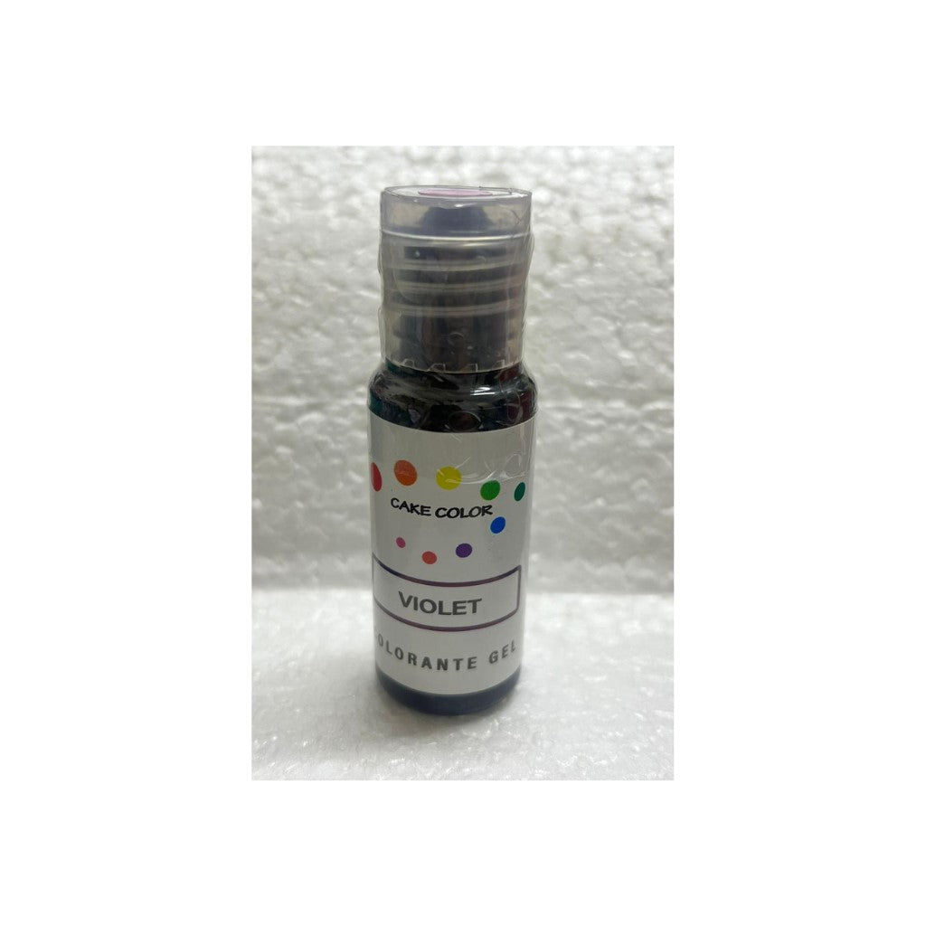 Colorante gel cake color violet 26 gr. Reposteria