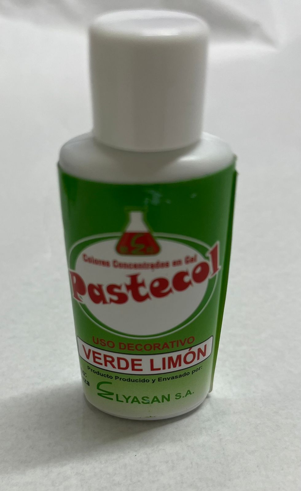 Colorante Gel Comestible Repostería  Pastecol 1oz