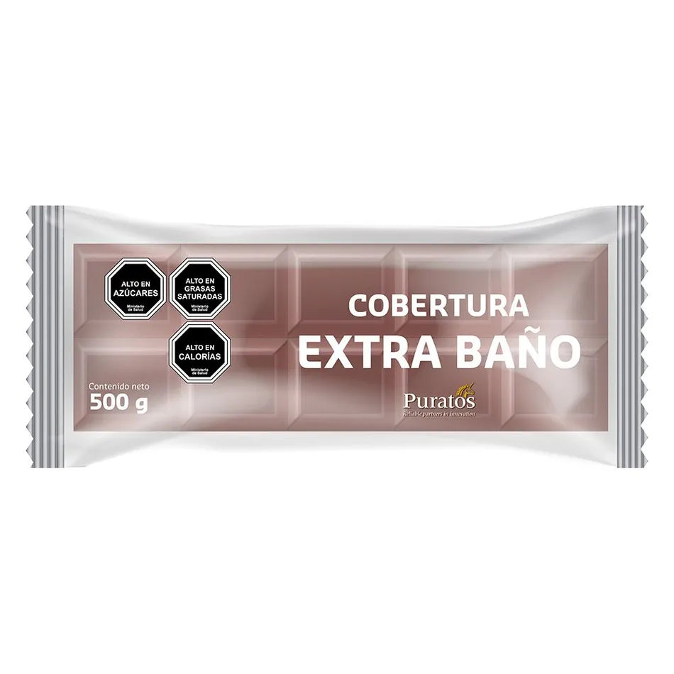 Cobertura extra baño 500 gr. puratos