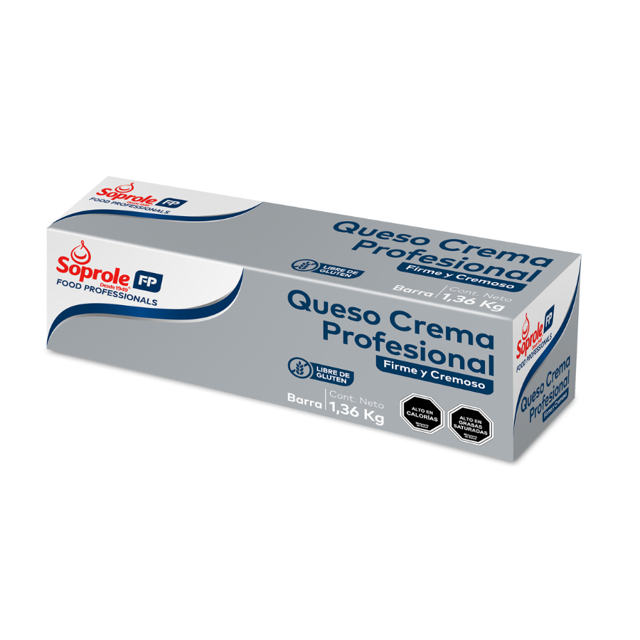 Queso Crema Profesional Soprole 1,36 kg