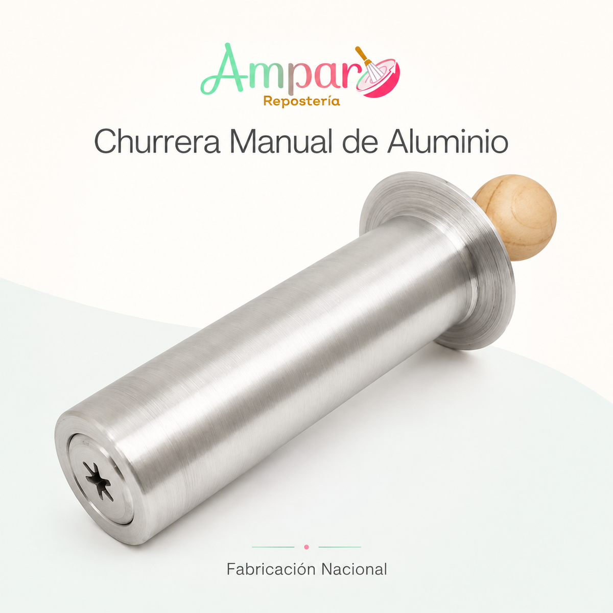 Churrera Manual de Aluminio – Fabricación Nacional