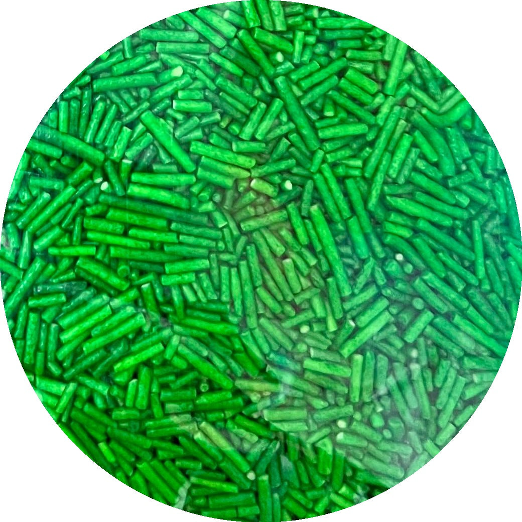 Granillo Verde Comestible para Repostería | 100 g y Kilo navidad