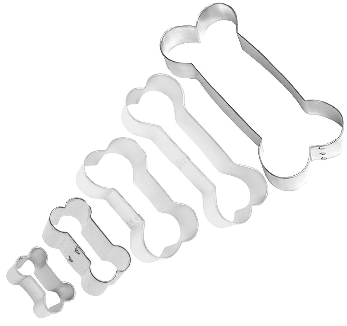 Cortadores de Galletas Hueso de perro – Set 5 Piezas