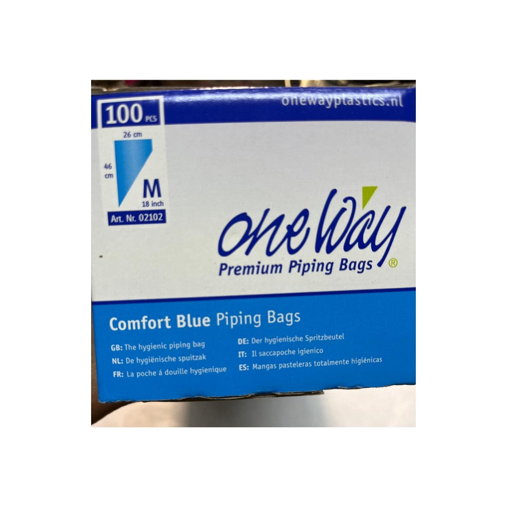 Manga plastica 46*26 Clear  M 100 unidades