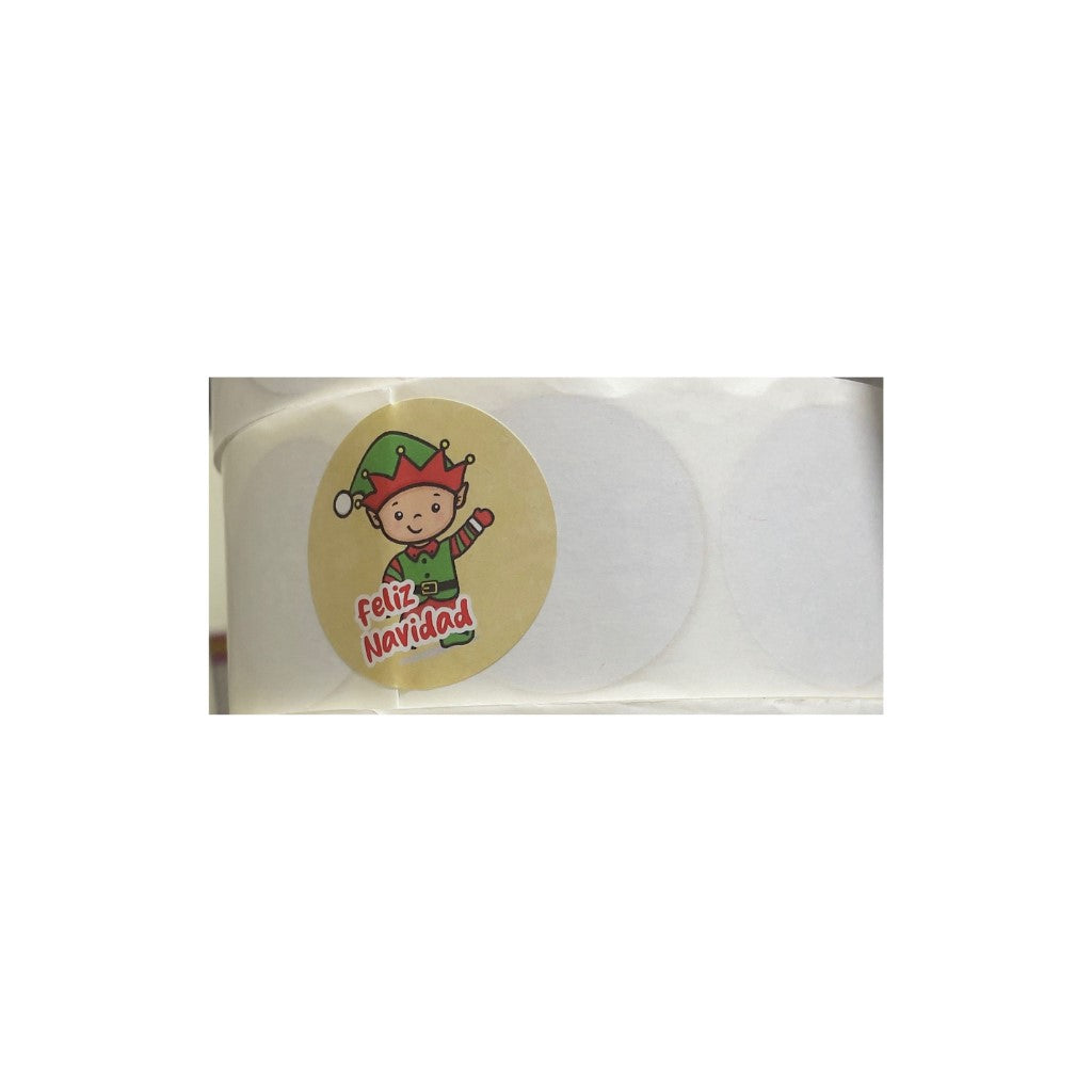 Sticker navidad 1.000 Unidades diseños