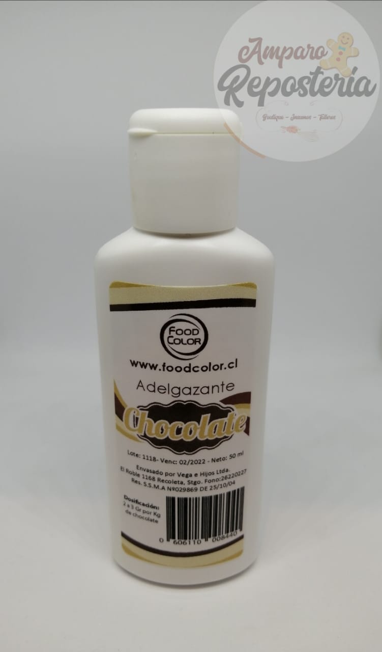 Adelgazante para chocolate food color 50 ml