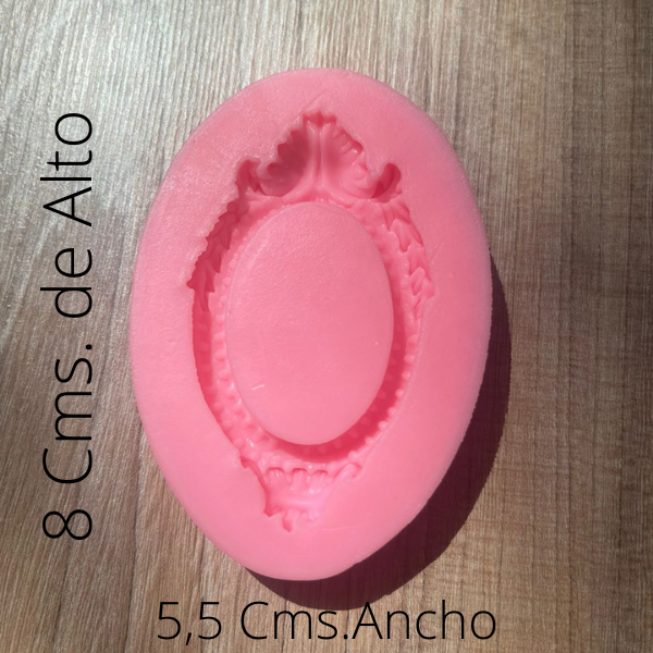 Molde silicona marco espejo