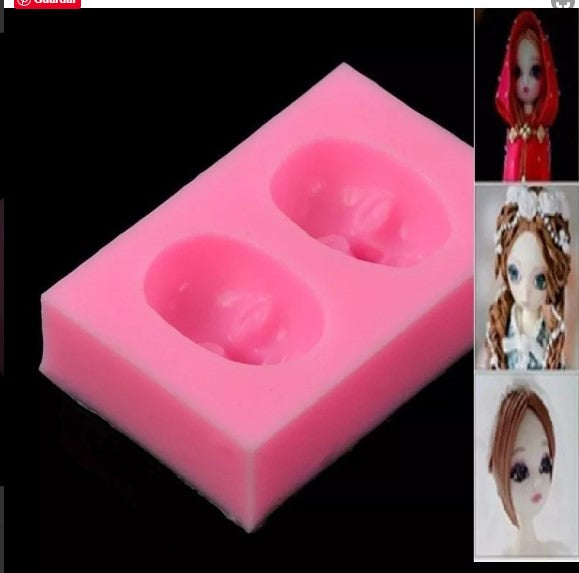 Molde Silicona Rostro Caritas