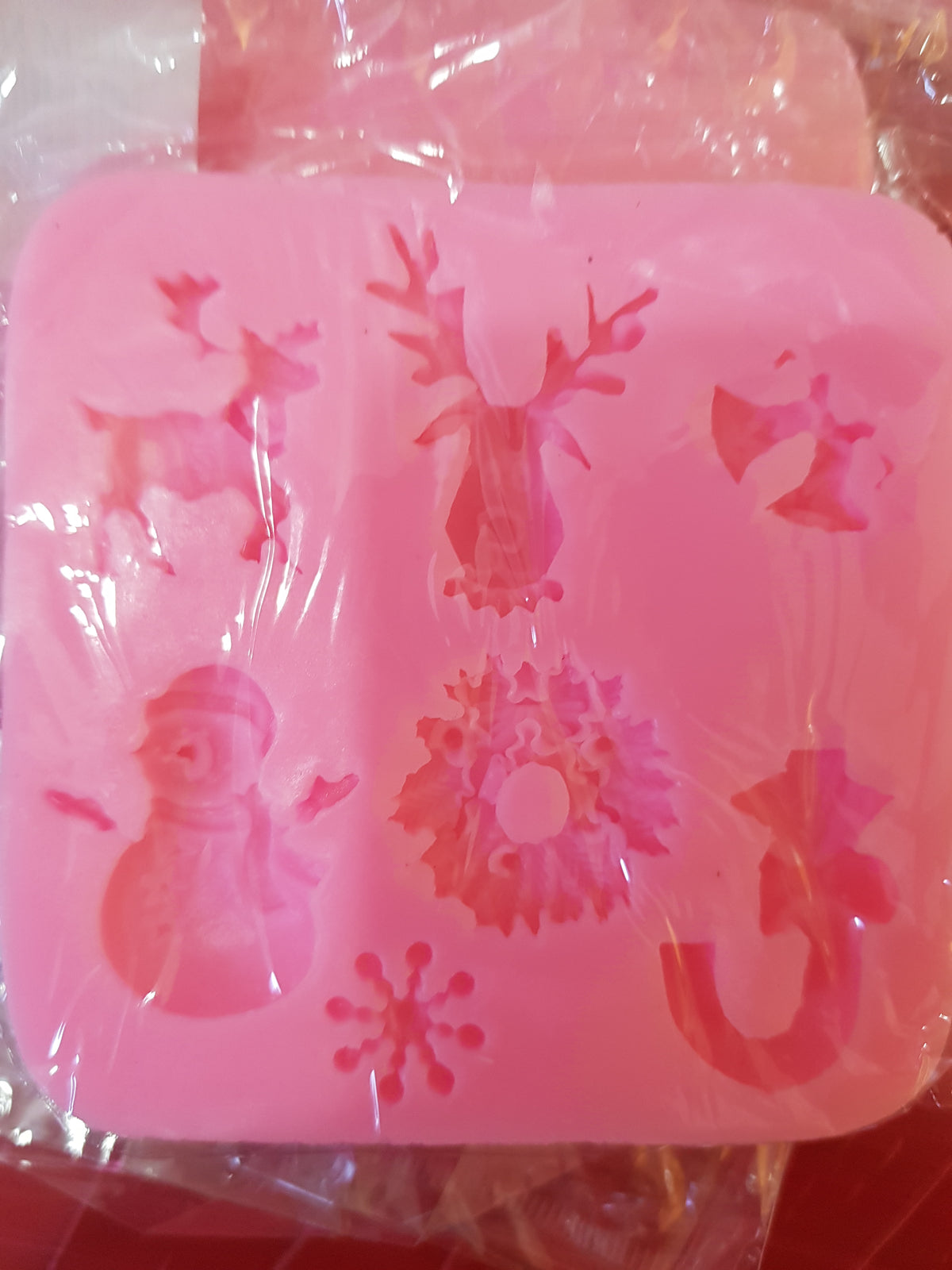 Molde silicona navidad