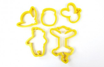 Cortador de galletas winnie de pooh 5 piezas