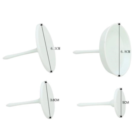 Clavo Plastico 8 Piezas