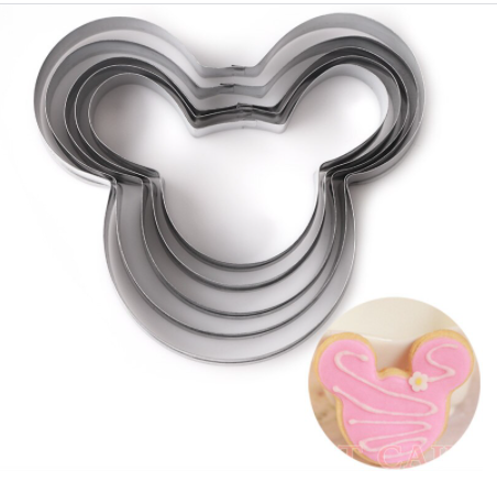 Cortador Galletas Mickey 5 Piezas