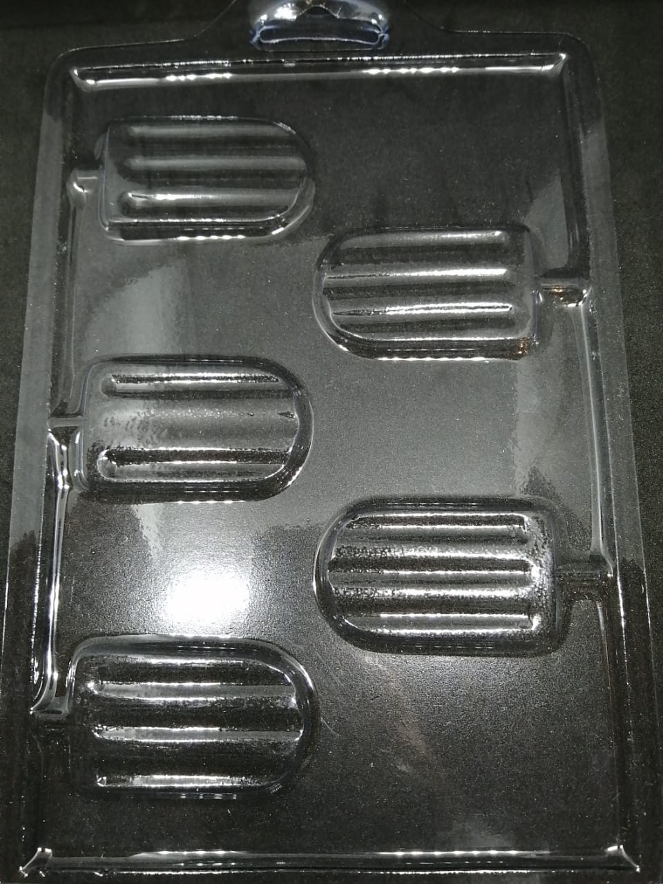 Molde Acetato Mini Paleta  3,5*6 cm