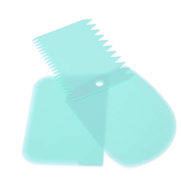 Espatula  raspador 3 Piezas decoracion pasteleria