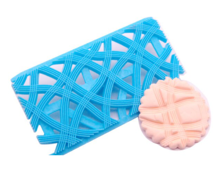 Marcador con diseño textura