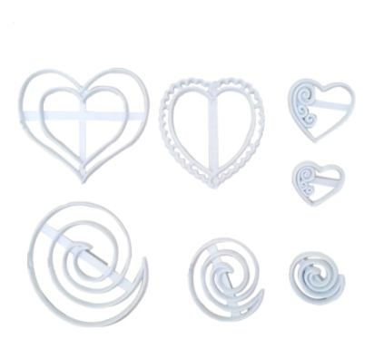 Cortador de Galletas Set Marco Corazon Encaje