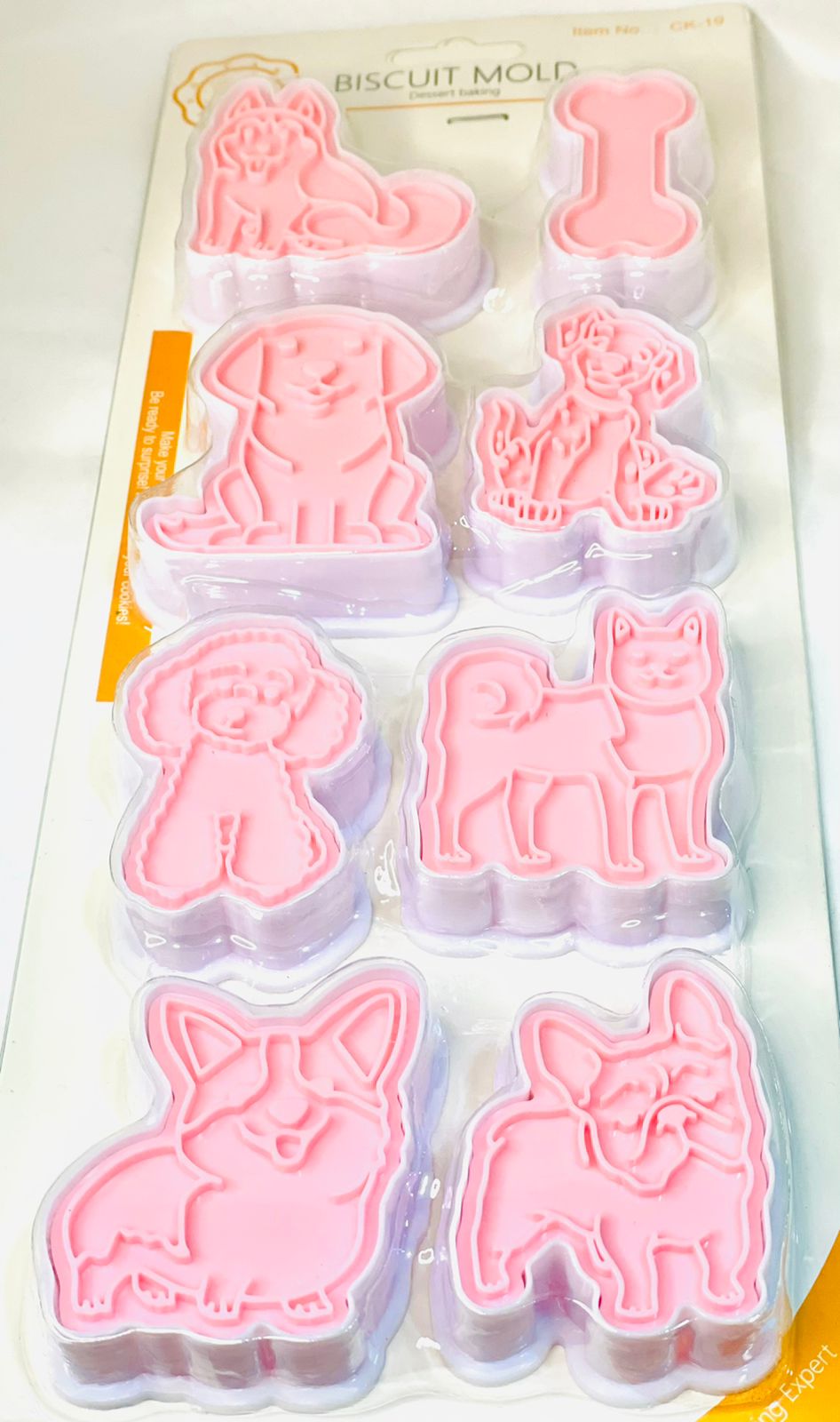 Cortador de Galletas Set Diseño mascotas 8 Piezas