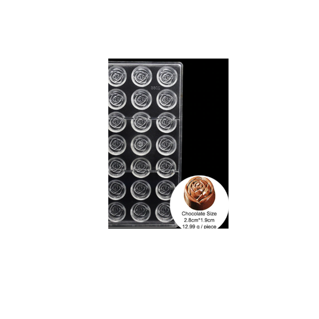 Molde Acrilico Rosas