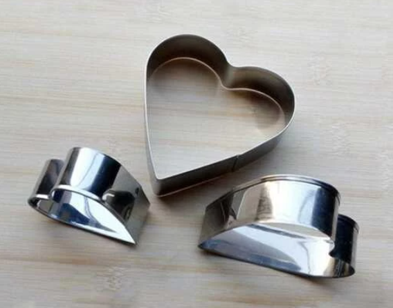 Cortador Galletas Corazon 3 piezas