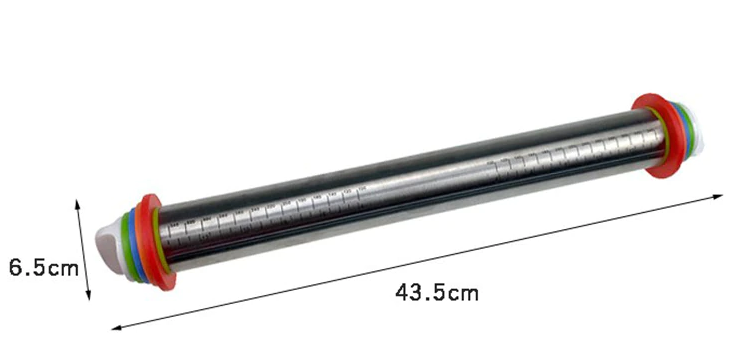 Rodillo Ajustable Acero Inoxidable