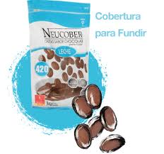 Cobertura Chocolate Leche Gotas Para Fundir 420 Neucober 1 kg