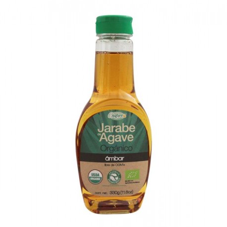 Syrup organic agave ambar 330 gramos Marca E Nature
