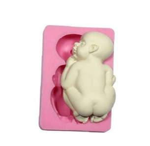Molde silicona bebé – Figura decorativa para tortas y fondant