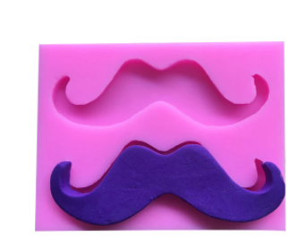 Molde de Silicona Bigotes